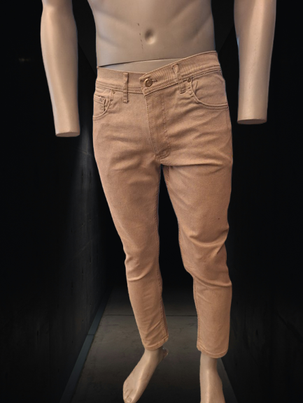 BEJ dar kesim kot pantalon